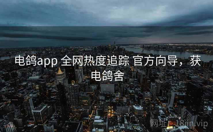 电鸽app 全网热度追踪 官方向导，获电鸽舍