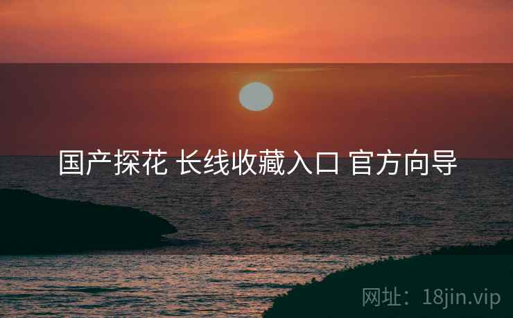 国产探花 长线收藏入口 官方向导